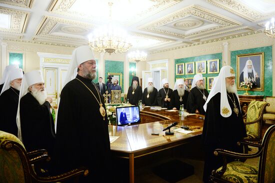 Внеочередное заседание Священного Синода РПЦ