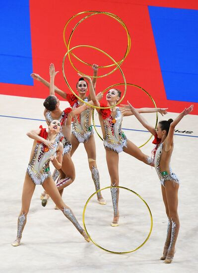 Художественная гимнастика. Чемпионат мира. Шестой день 