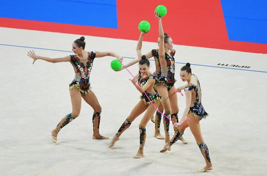 Художественная гимнастика. Чемпионат мира. Шестой день 