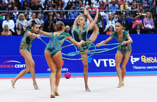 Художественная гимнастика. Чемпионат мира. Шестой день 