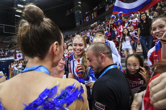 Художественная гимнастика. Чемпионат мира. Шестой день 