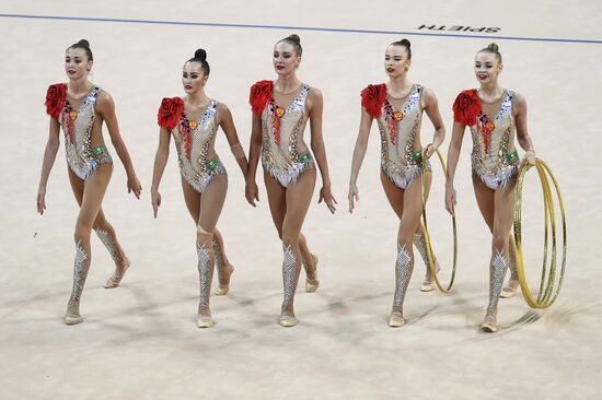 Художественная гимнастика. Чемпионат мира. Шестой день 