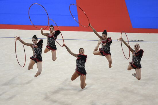 Художественная гимнастика. Чемпионат мира. Шестой день 