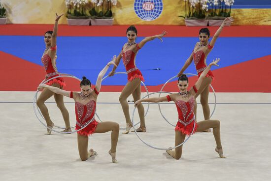 Художественная гимнастика. Чемпионат мира. Шестой день 