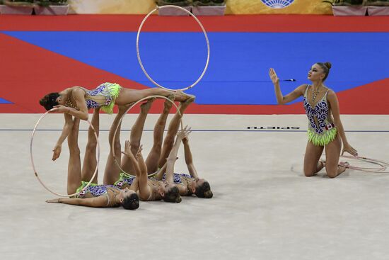 Художественная гимнастика. Чемпионат мира. Шестой день 