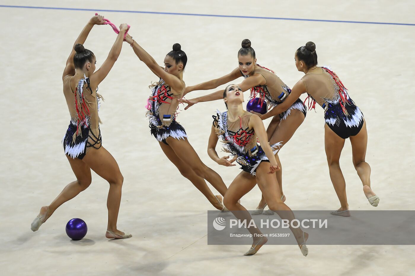 Художественная гимнастика. Чемпионат мира. Шестой день 