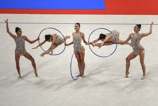 Художественная гимнастика. Чемпионат мира. Шестой день 