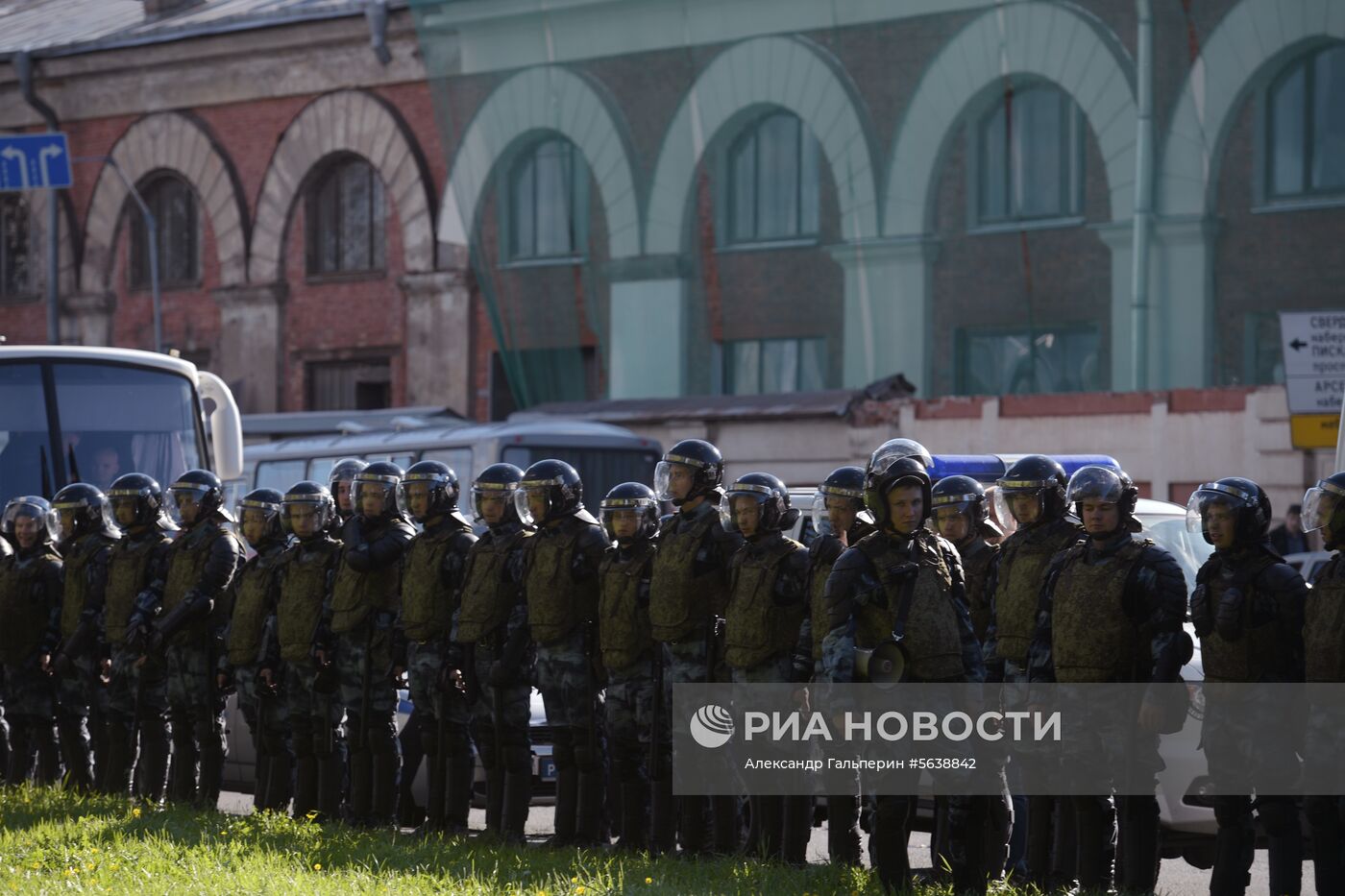 Митинг против пенсионной реформы в Санкт-Петербурге 