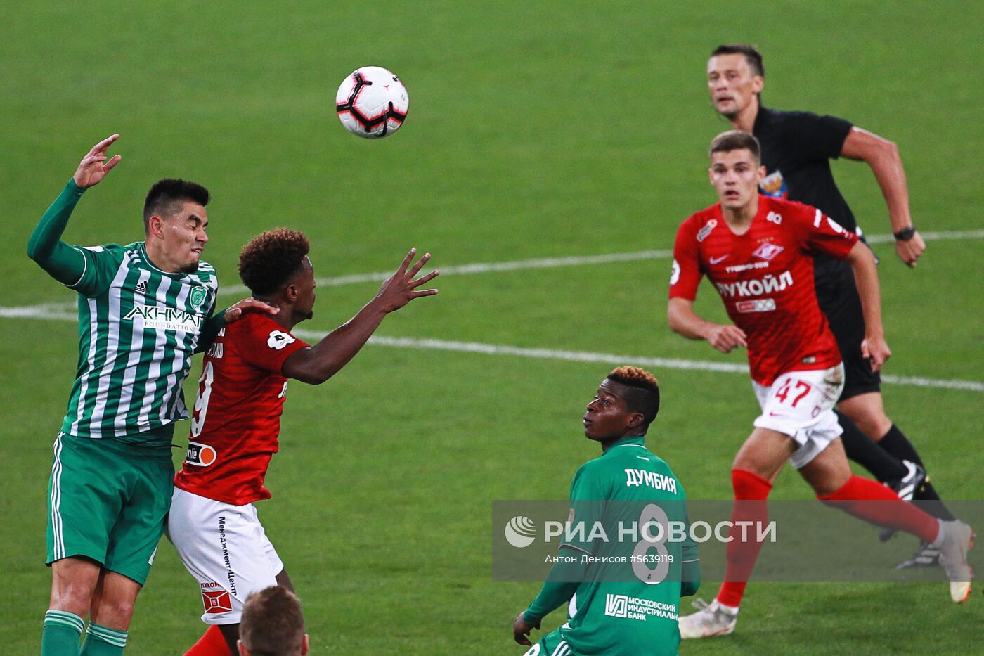 Футбол. РПЛ. Матч "Спартак" - "Ахмат"