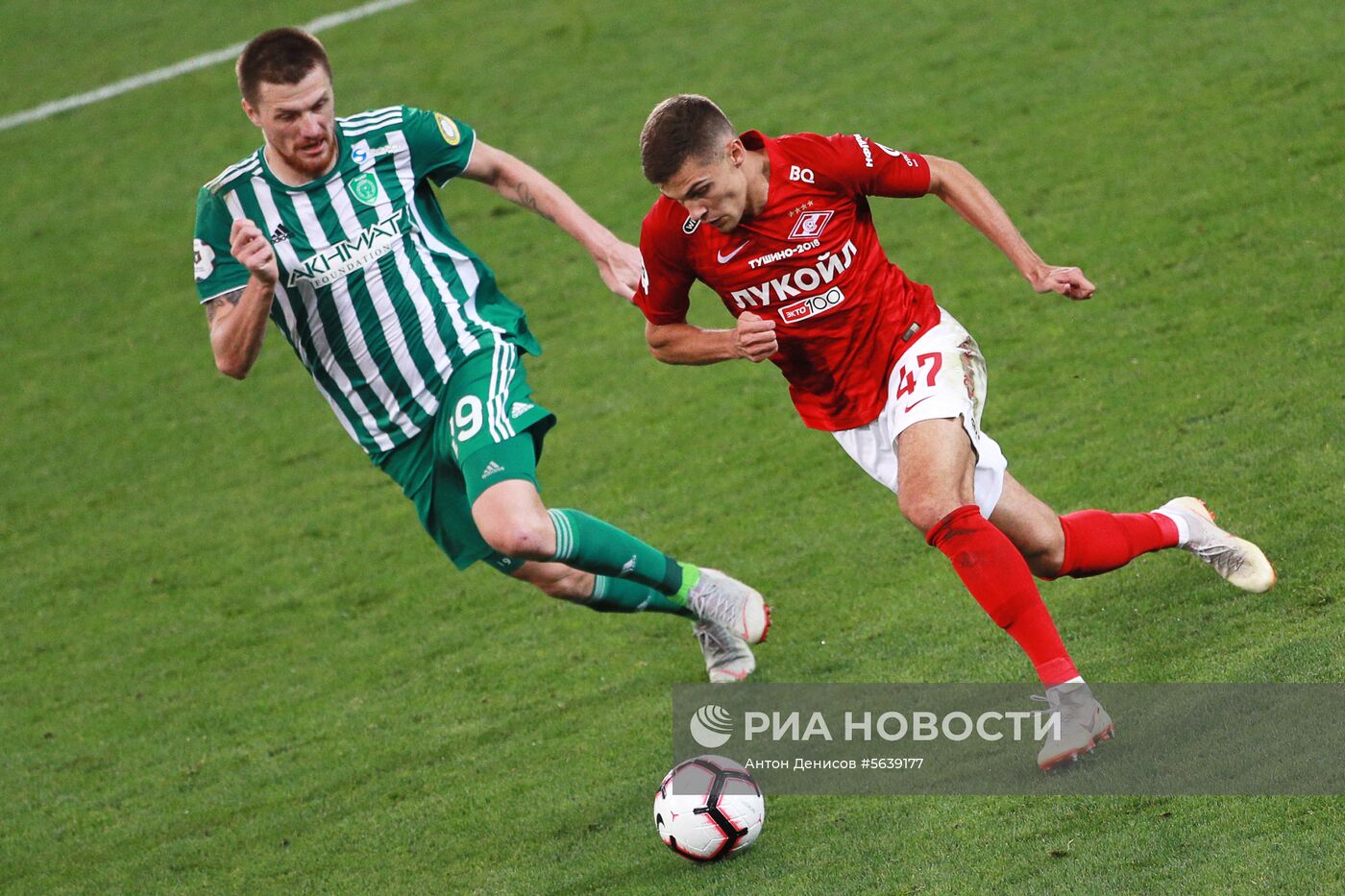 Футбол. РПЛ. Матч "Спартак" - "Ахмат"