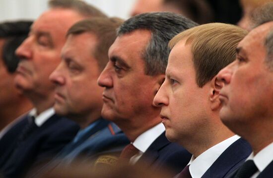 Инаугурация губернатора Алтайского края В. Томенко