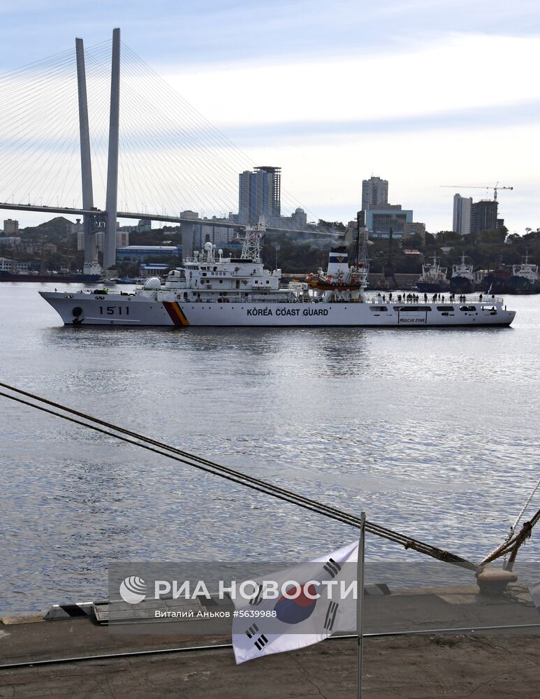 Патрульный корабль НАМП Республики Корея прибыл во Владивосток