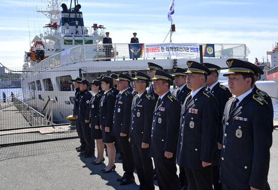 Патрульный корабль НАМП Республики Корея прибыл во Владивосток