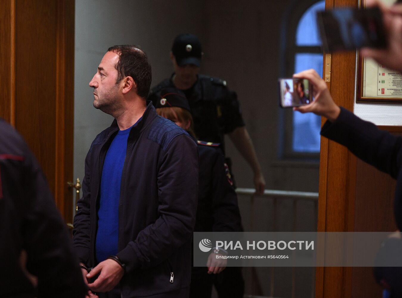 Рассмотрение ходатайства следствия об аресте З. Марданова в Басманном суде