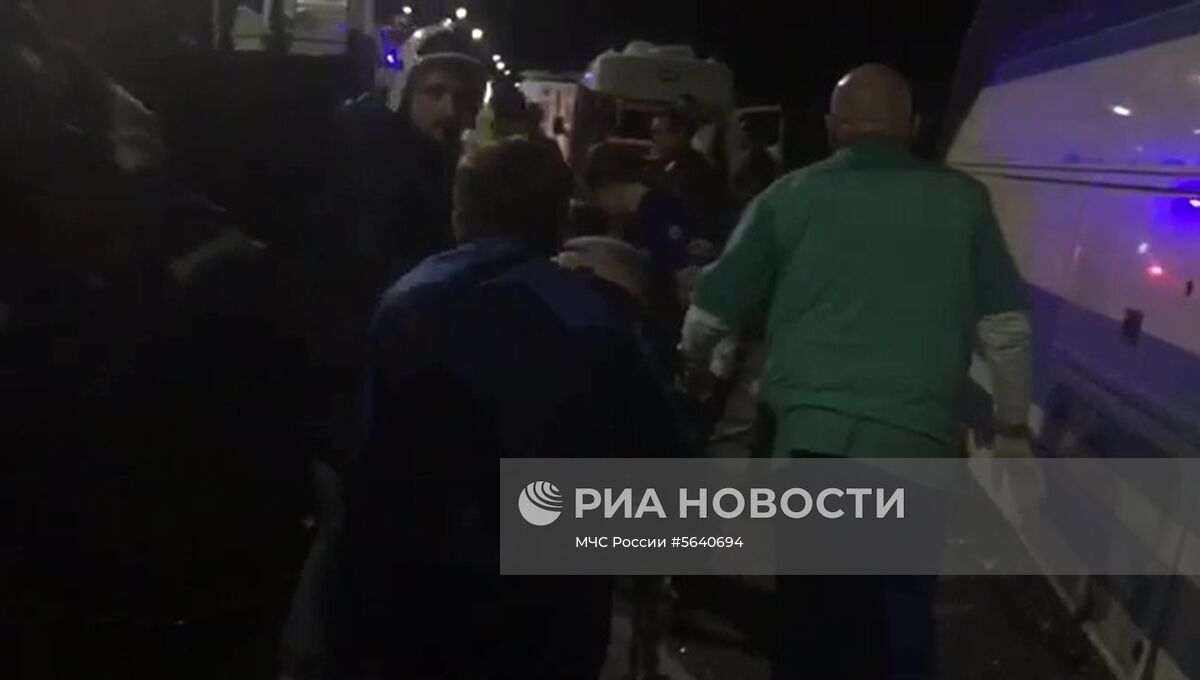 ДТП на трассе М-4 "Дон" в Воронежской области