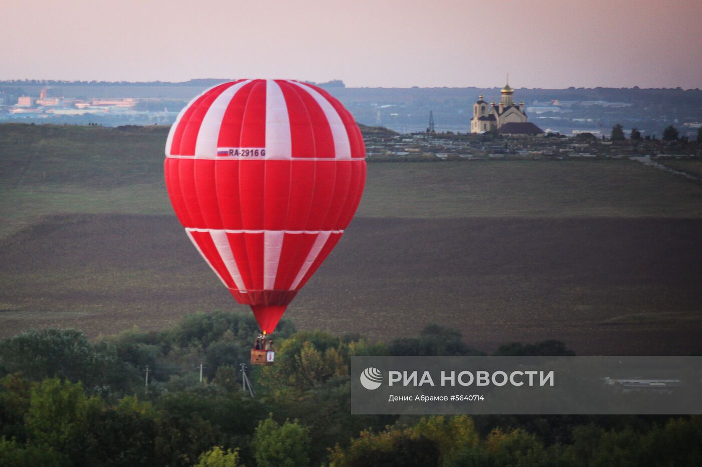 Российский фестиваль воздухоплавания в Ставрополье