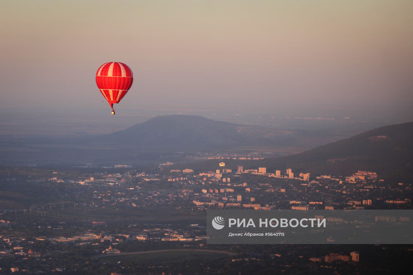 Российский фестиваль воздухоплавания в Ставрополье