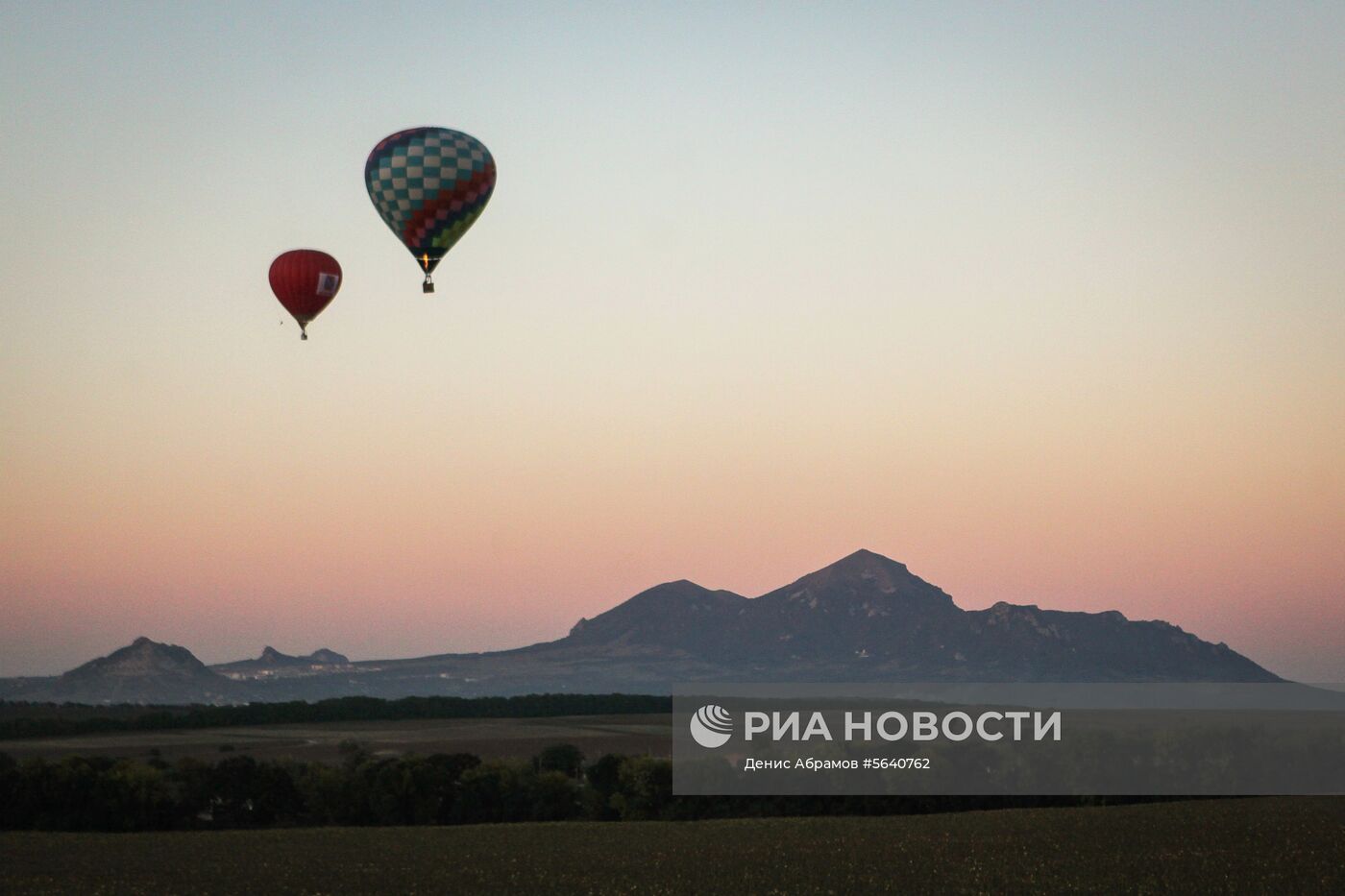 Российский фестиваль воздухоплавания в Ставрополье