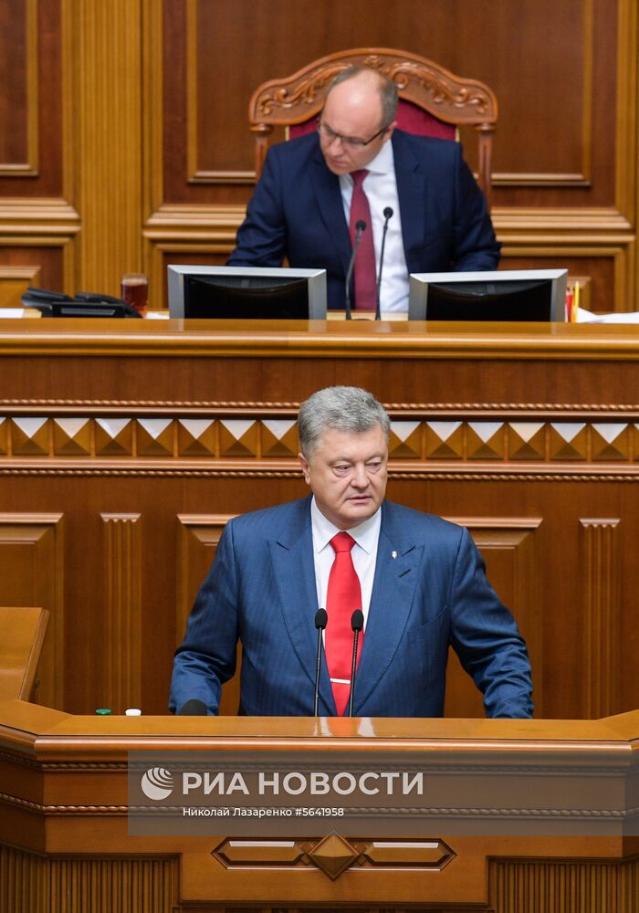 Заседание Верховной рады Украины