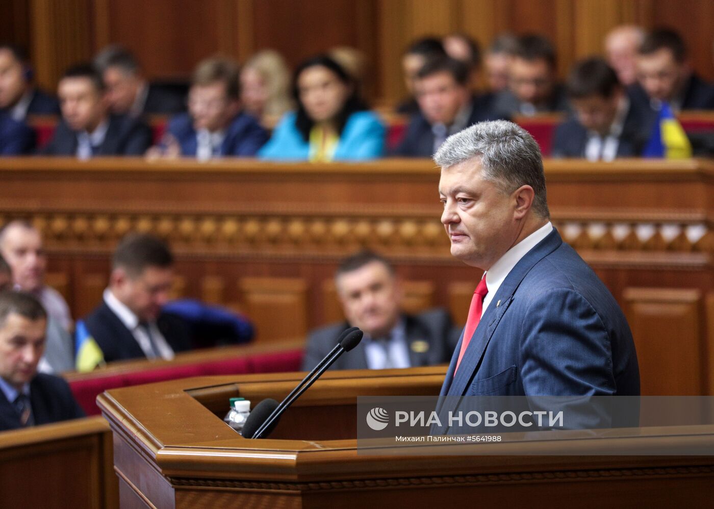 Заседание Верховной рады Украины