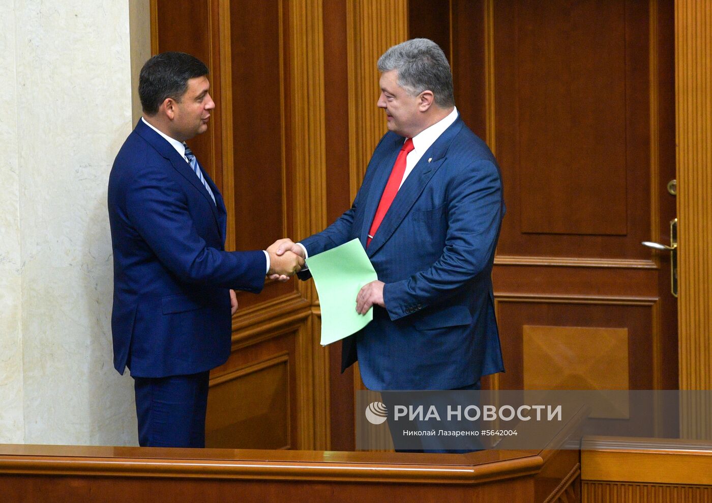 Заседание Верховной рады Украины