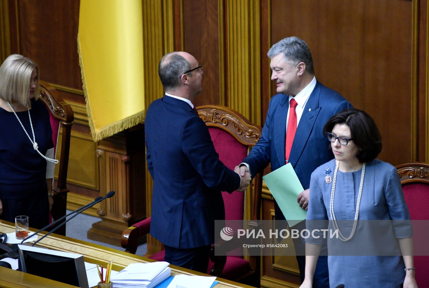 Заседание Верховной рады Украины