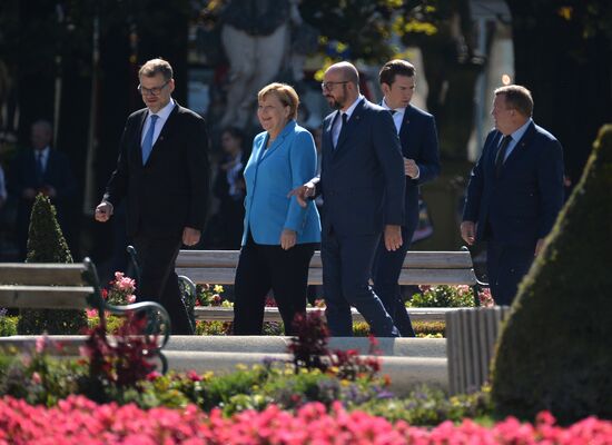 Неформальная встреча глав стран-членов ЕС в Зальцбурге