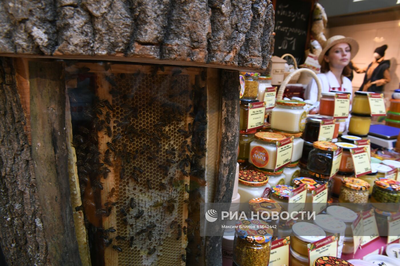 Выставка достижений сельского хозяйства в ГУМе