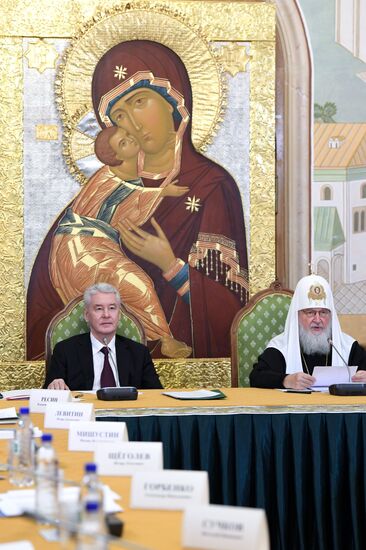 VIII заседание  Попечительского совета Фонда поддержки строительства храмов Москвы 