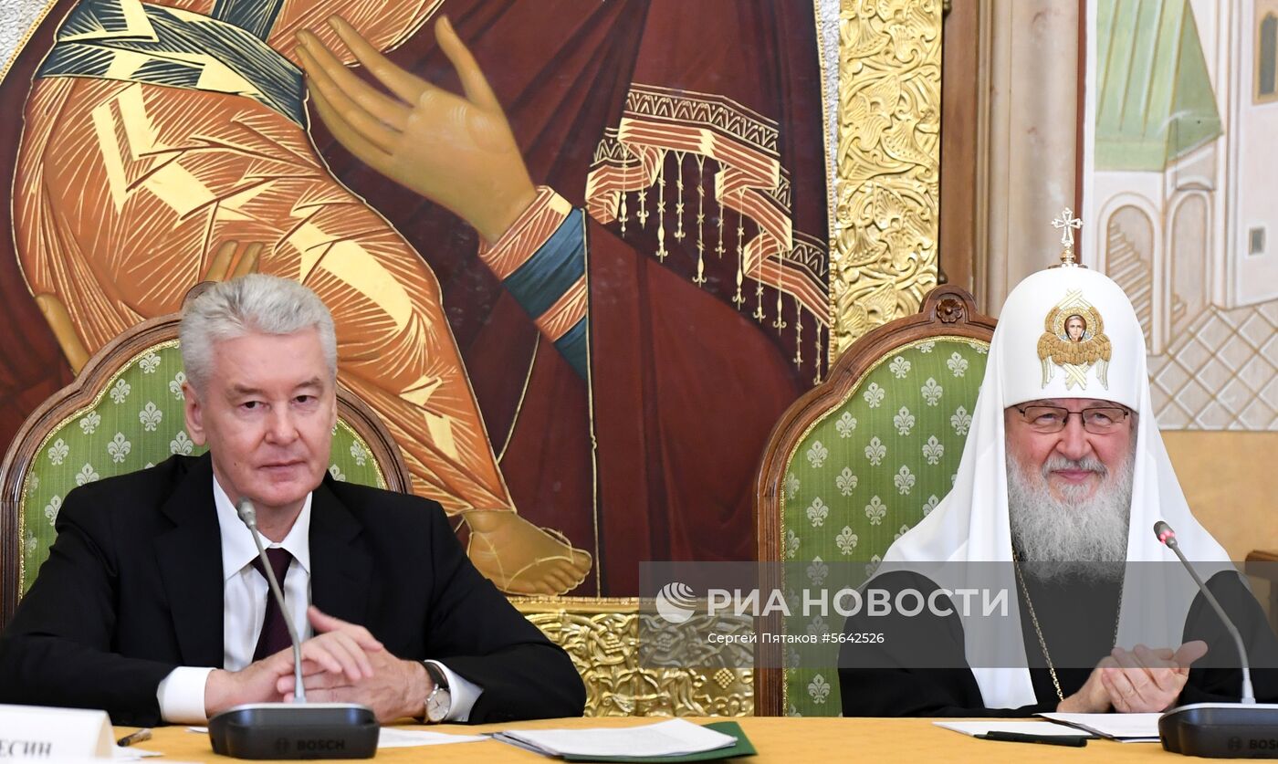 VIII заседание  Попечительского совета Фонда поддержки строительства храмов Москвы 
