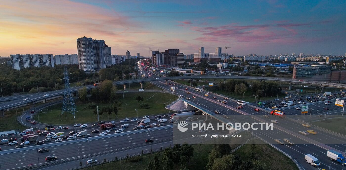 Развязки в Москве 