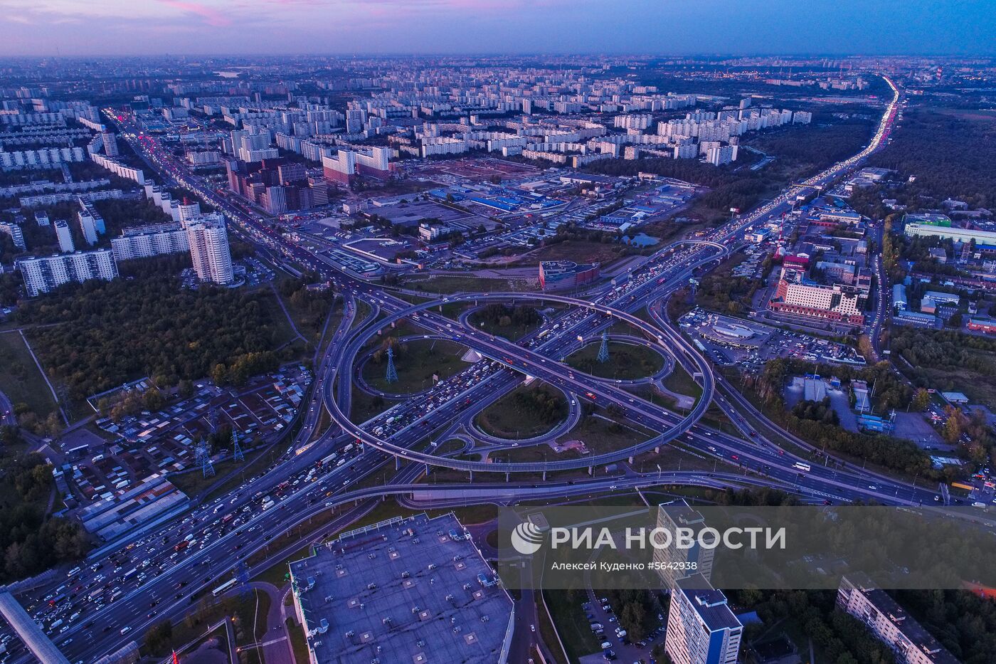 Развязки в Москве 