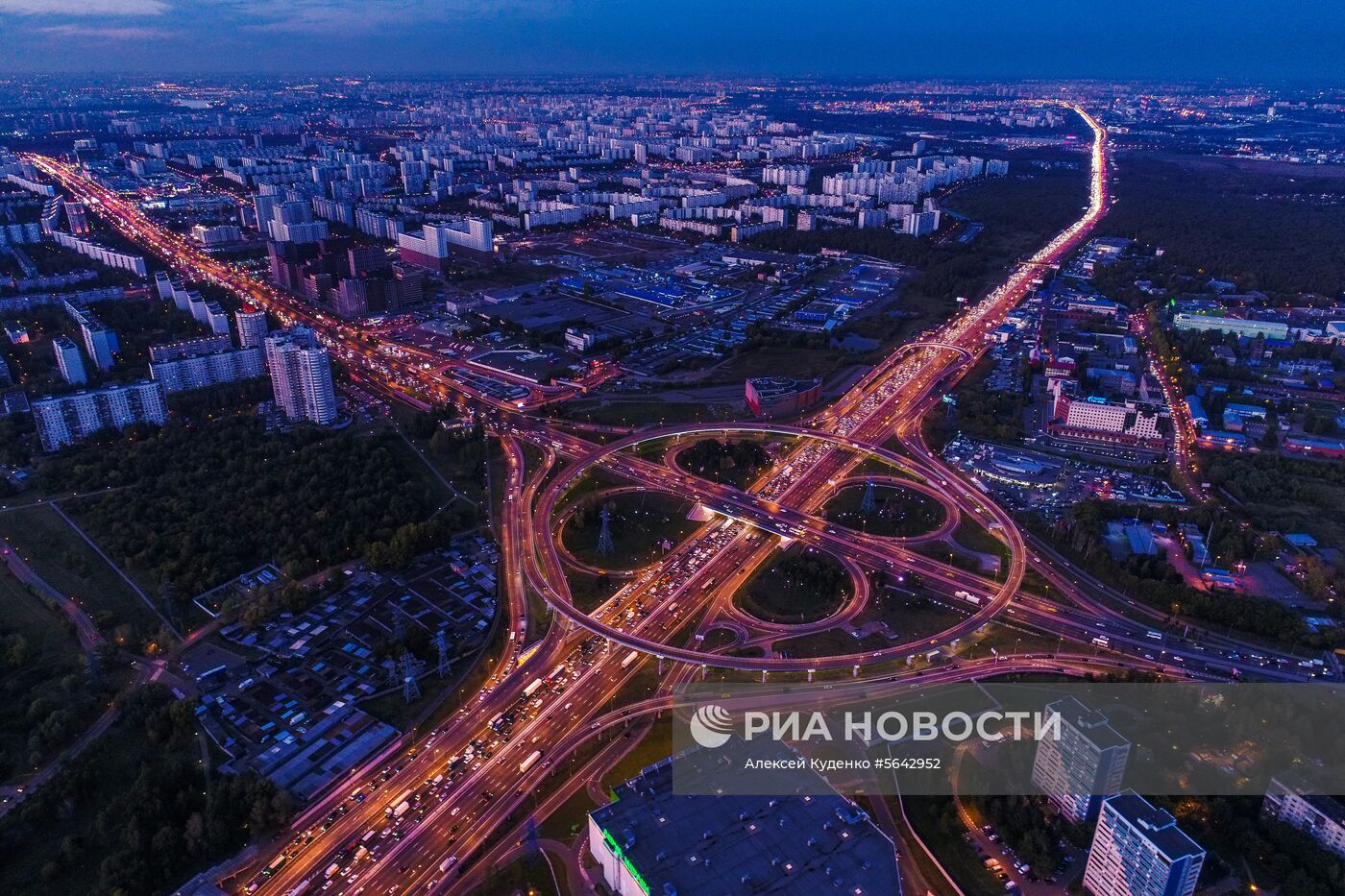 Развязки в Москве 