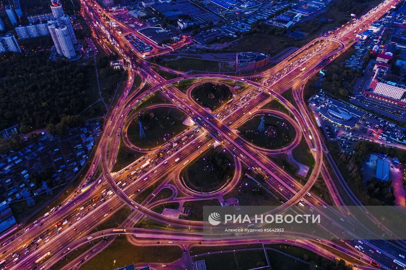 Развязки в Москве 