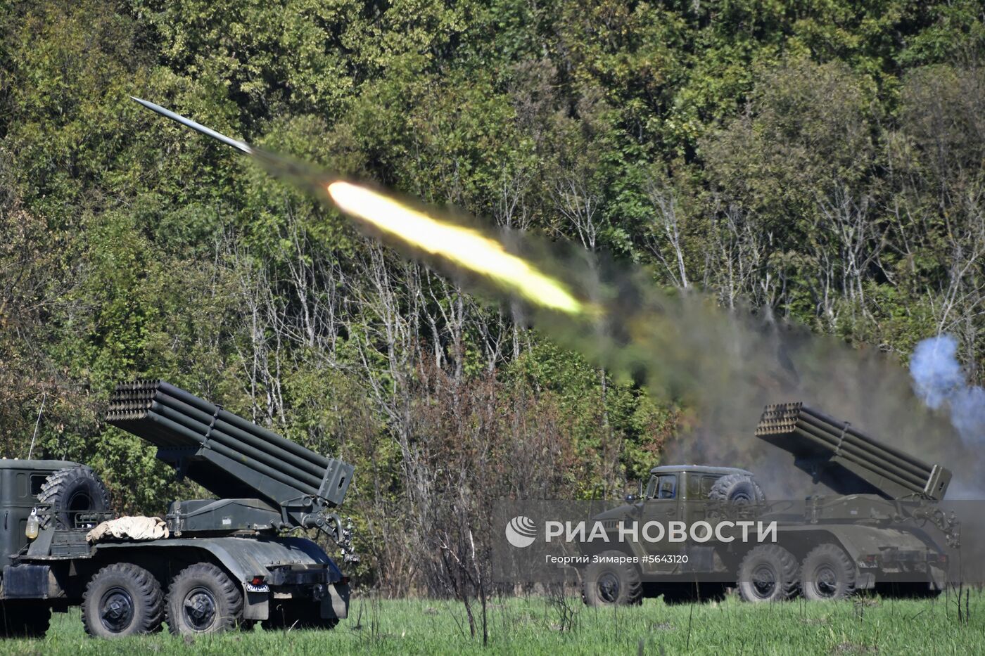 Тактические артиллерийские учения в Краснодарском крае