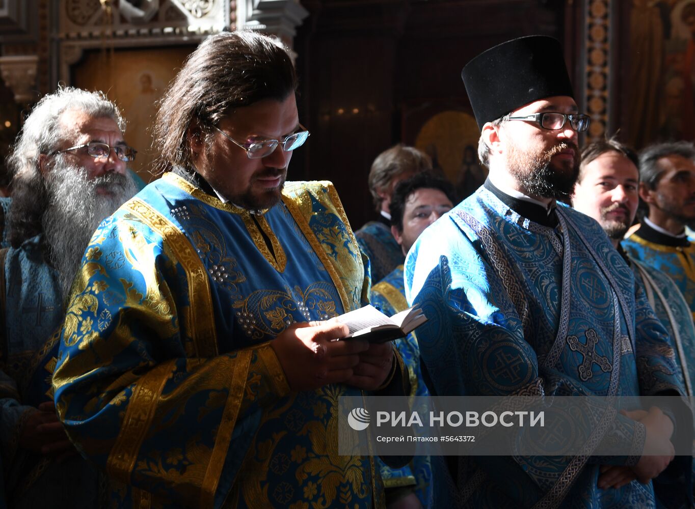 Прибытие мощей святителя Спиридона Тримифунтского в Храм Христа Спасителя