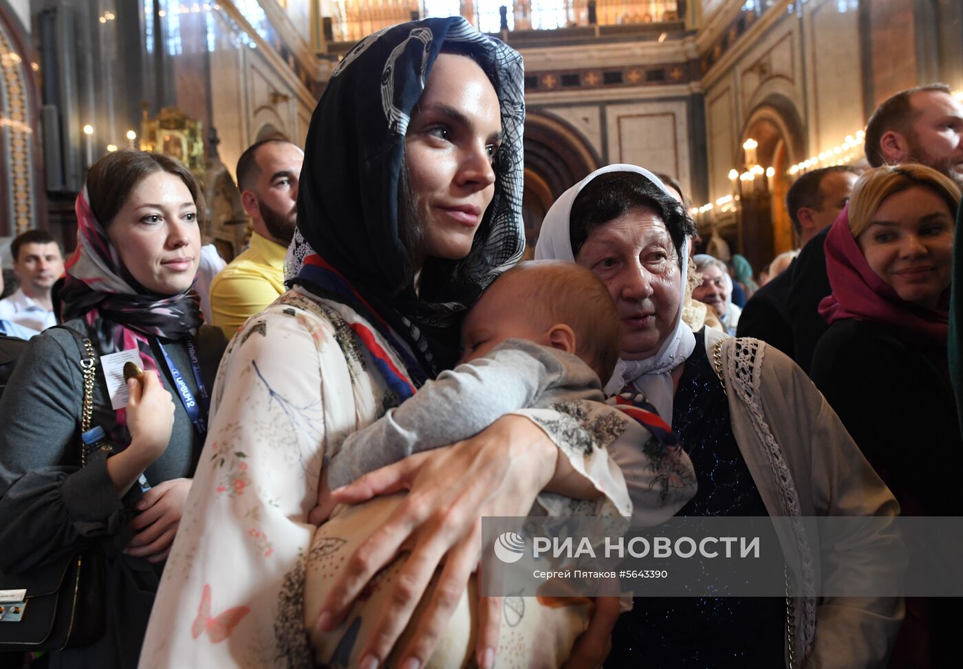 Прибытие мощей святителя Спиридона Тримифунтского в Храм Христа Спасителя