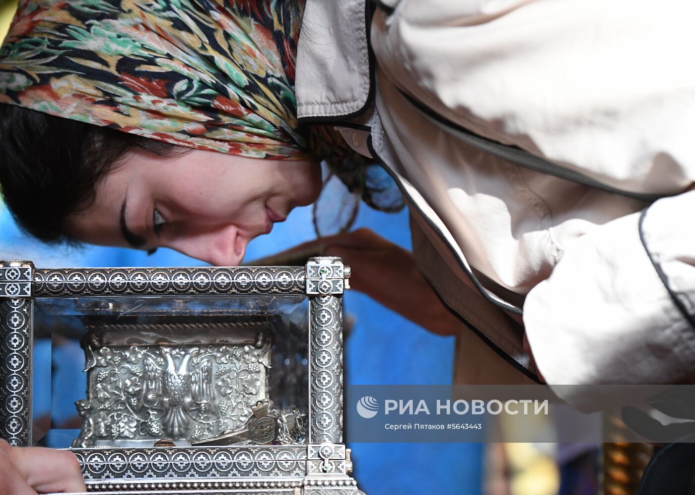 Прибытие мощей святителя Спиридона Тримифунтского в Храм Христа Спасителя