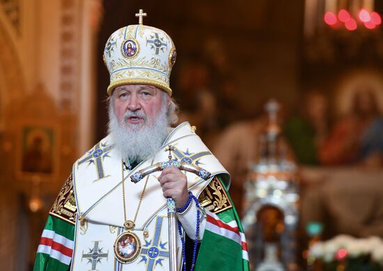 Прибытие мощей святителя Спиридона Тримифунтского в Храм Христа Спасителя