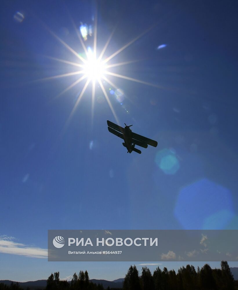 Десантирование воспитанников Уссурийского суворовского училища