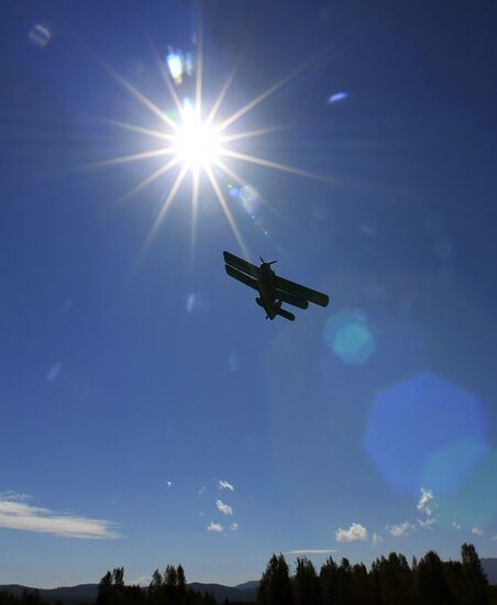 Десантирование воспитанников Уссурийского суворовского училища