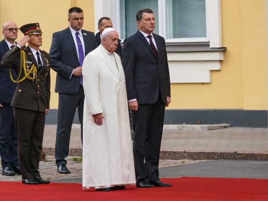 Визит папы Римского Франциска в Латвию