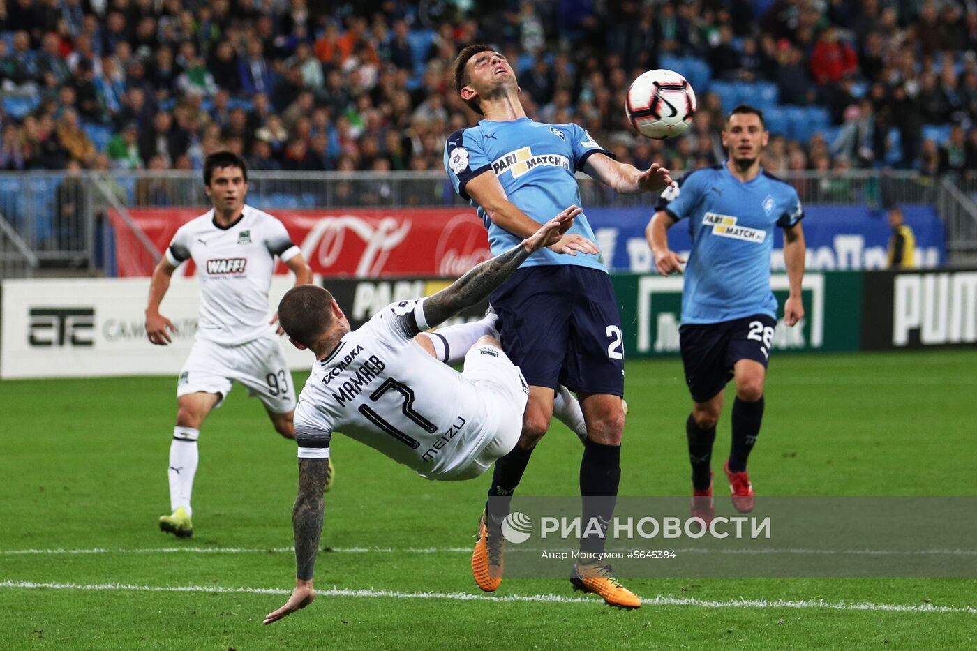 Футбол. РПЛ. Матч "Крылья Советов" - "Краснодар"