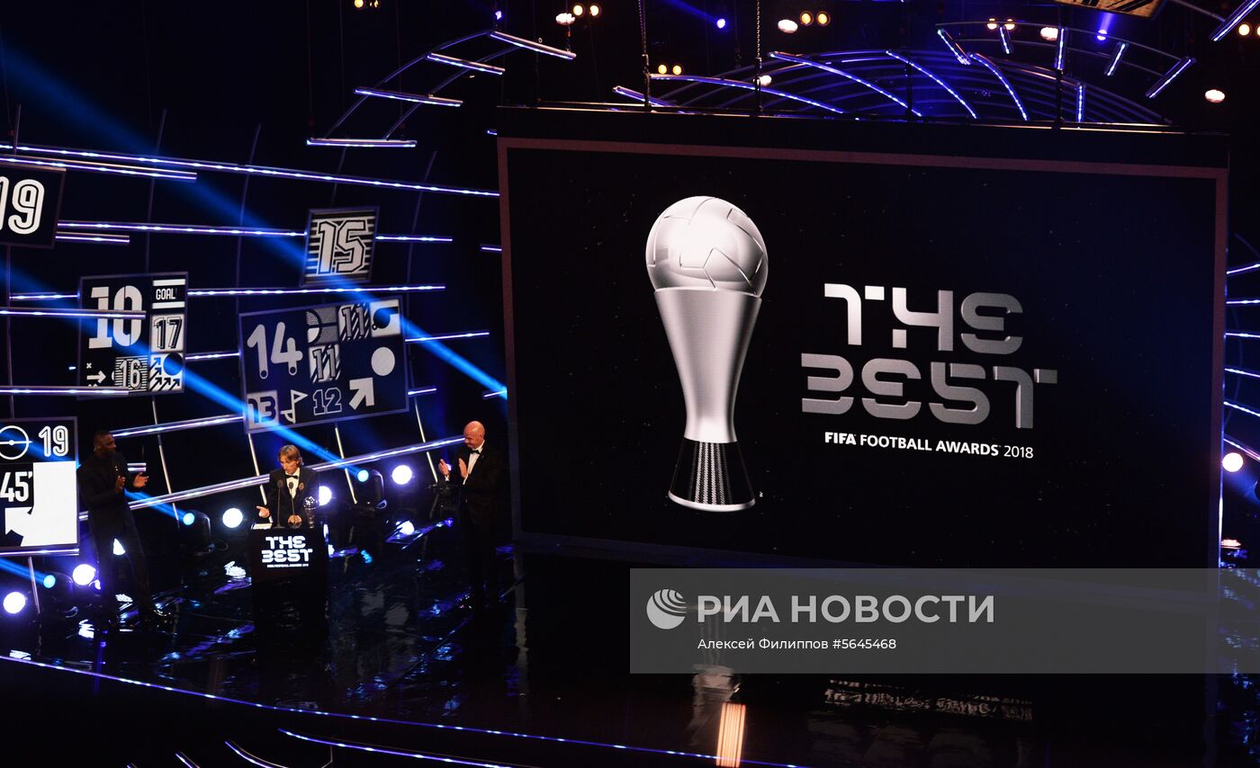 Церемония вручения наград The Best FIFA Football Awards 2018