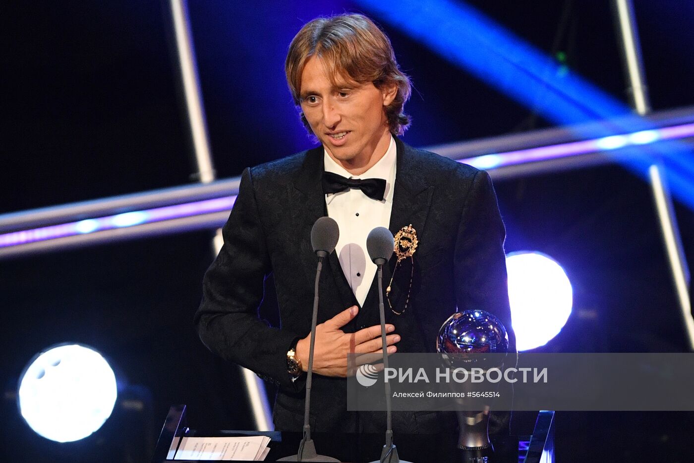Церемония вручения наград The Best FIFA Football Awards 2018