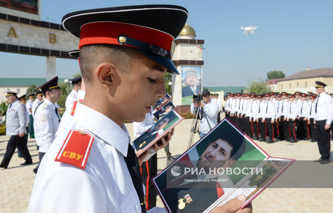 Суворовское училище в Грозном