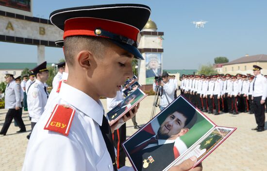 Суворовское училище в Грозном