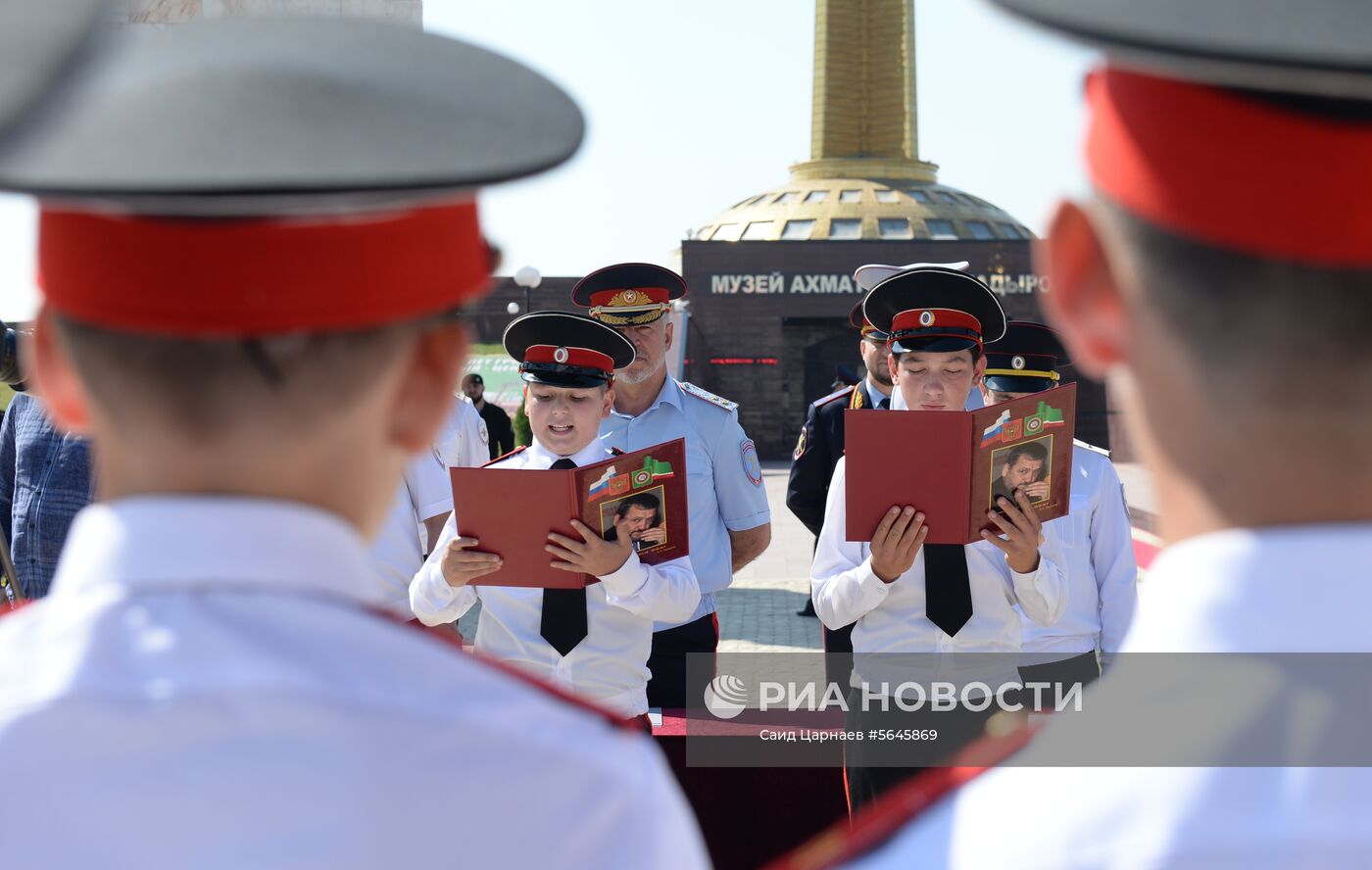 Суворовское училище в Грозном | РИА Новости Медиабанк