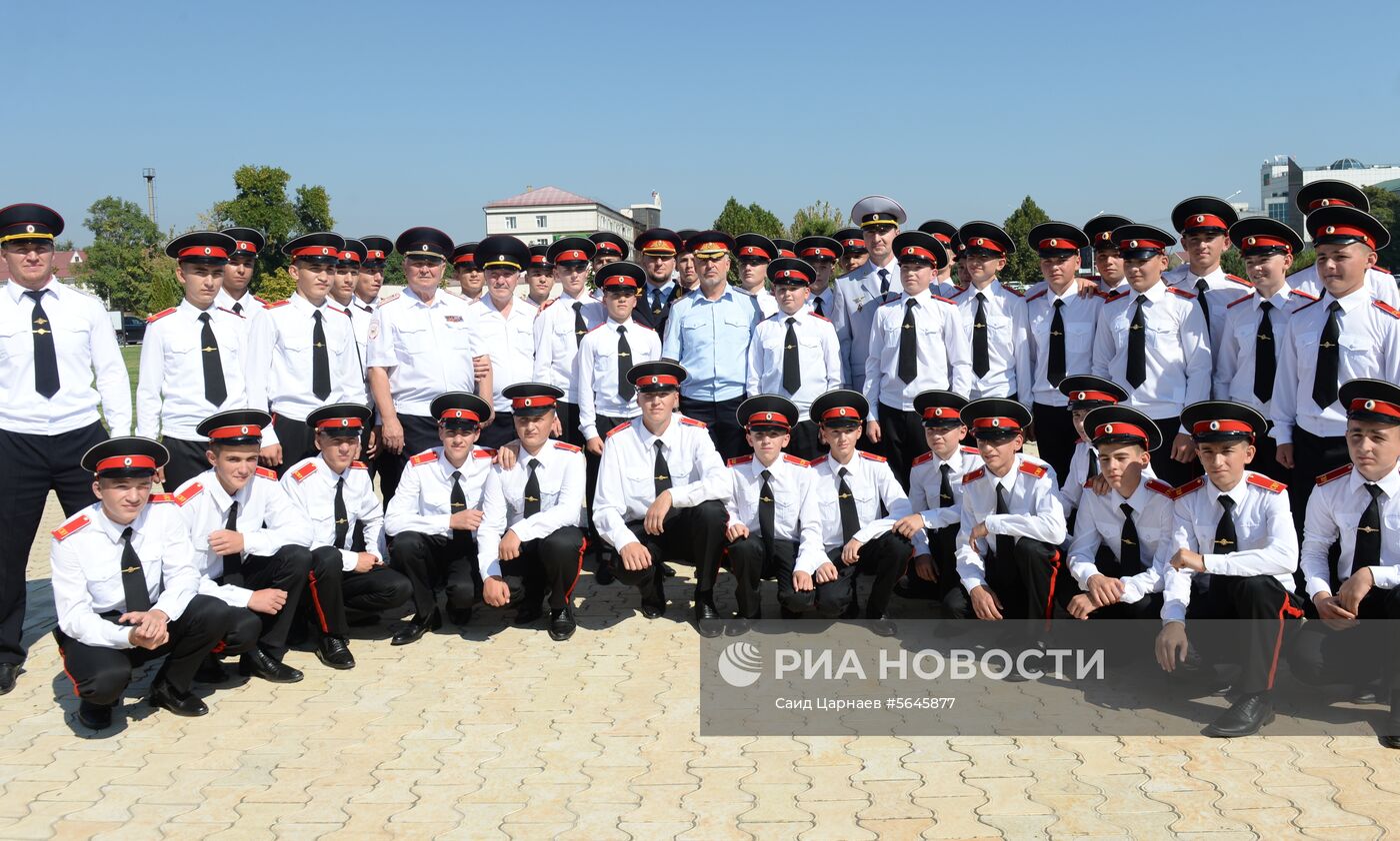 Суворовское училище в Грозном