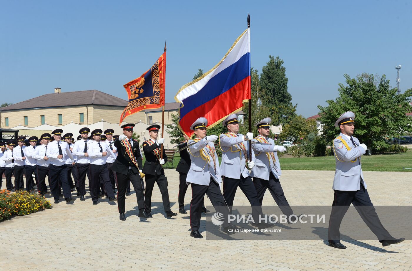 Суворовское училище в Грозном